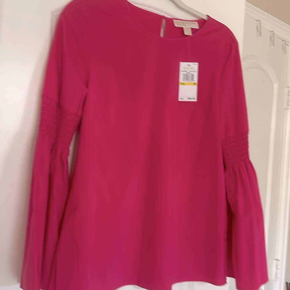 New Michael Kors Bell Sleeve Top